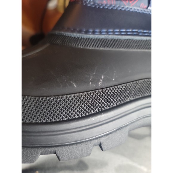 Dream kids SZ 4 Pairs Unisex Navy Black Lined Waterproof Snow Boots. - Picture 7 of 7